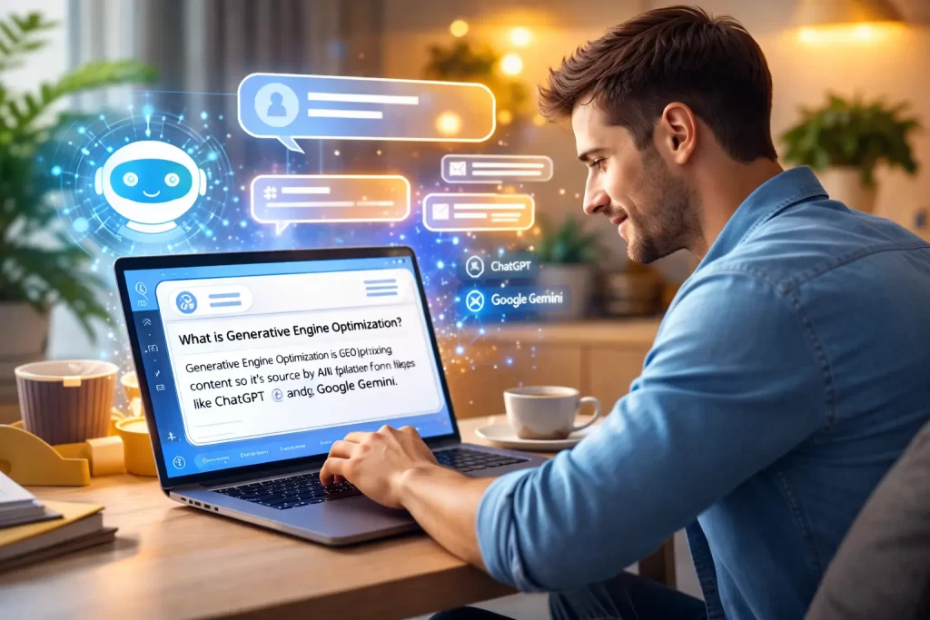 Τι είναι το Generative Engine Optimization (GEO) και πως μπορούν να το αξιοποιήσουν οι επιχειρήσεις για την ενδυνάμωση του brand τους.